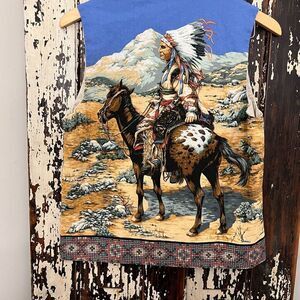 Vintage women’s Native American range vest.